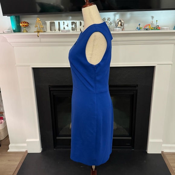 Bailey/44 Royal Blue Cutout Sheath Dress (Medium) - Picture 3 of 11